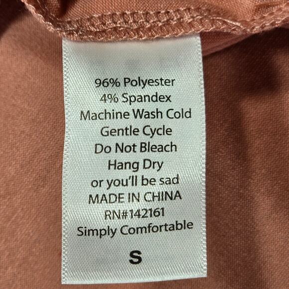 LuLaRoe Irma Pink Desert Tunic Shirt NEW Short Sleeve Classic Scoop Women Size S - Picture 5 of 8